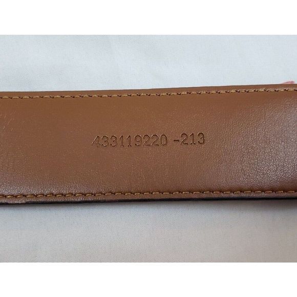 Lauren Ralph Lauren Brown Leather Belt 32 EUC - Picture 4 of 6